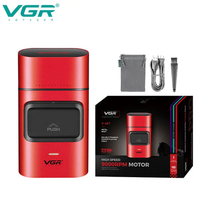 VGR Professional Shaver 9000 RPM Super Power Electric Shaver V-307
