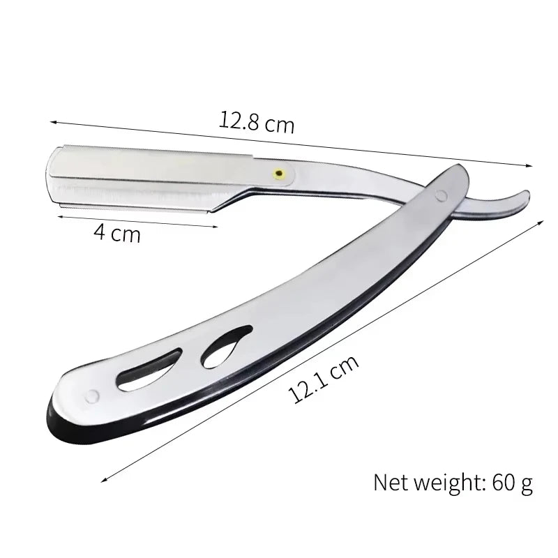 Barber Manual Shaving Razor Men Folding Beard Cutter