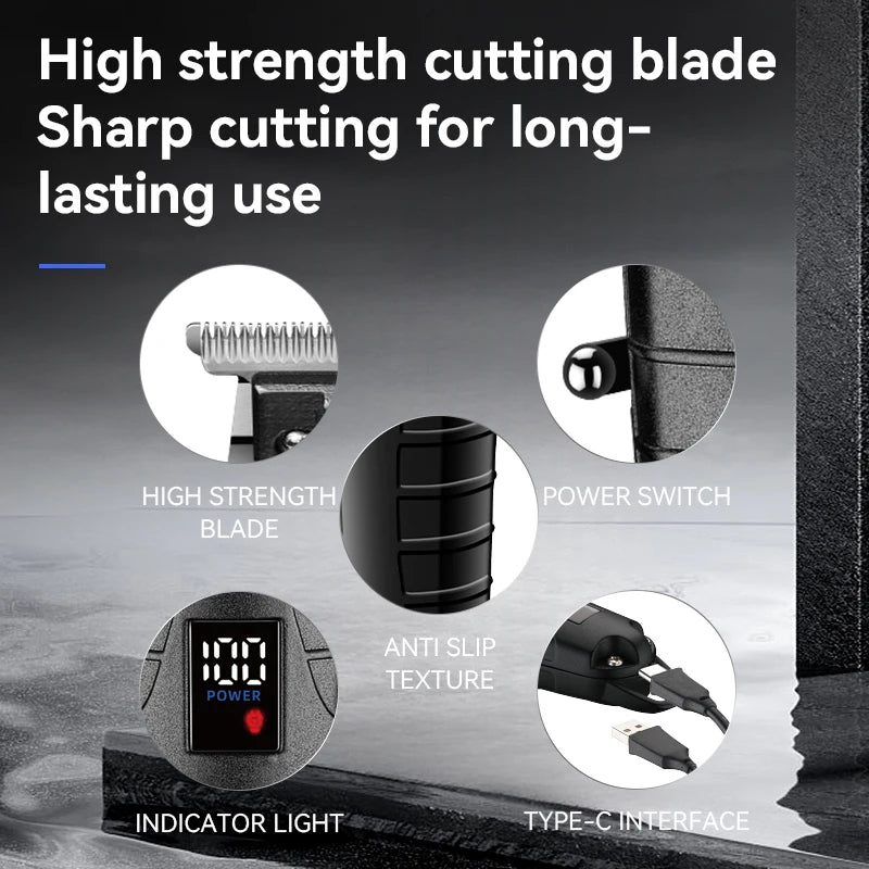 Kemei  Hair Clipper Professional Trimmer Cordless Haircut km-2293
