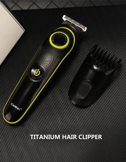 Kemei Electric Hair Clipper Multifunctional Men's Trimmer Electric Shaver