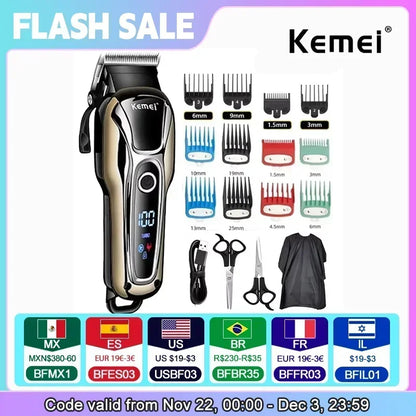 Kemei KM-1990 Hair Clipper Professional Hair Clipper