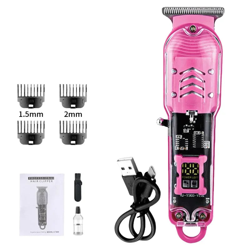 Professional Hair Clippers Rechargeable Hair Clippers