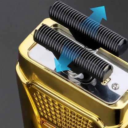 Men's hair clipper and electric shaver set for beards