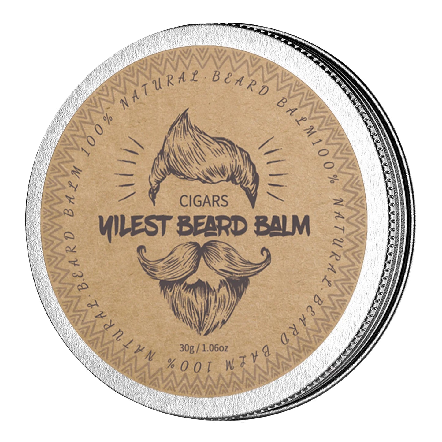 30g Beard Balm Men's Moisturizing Beard Balm Beard Wax