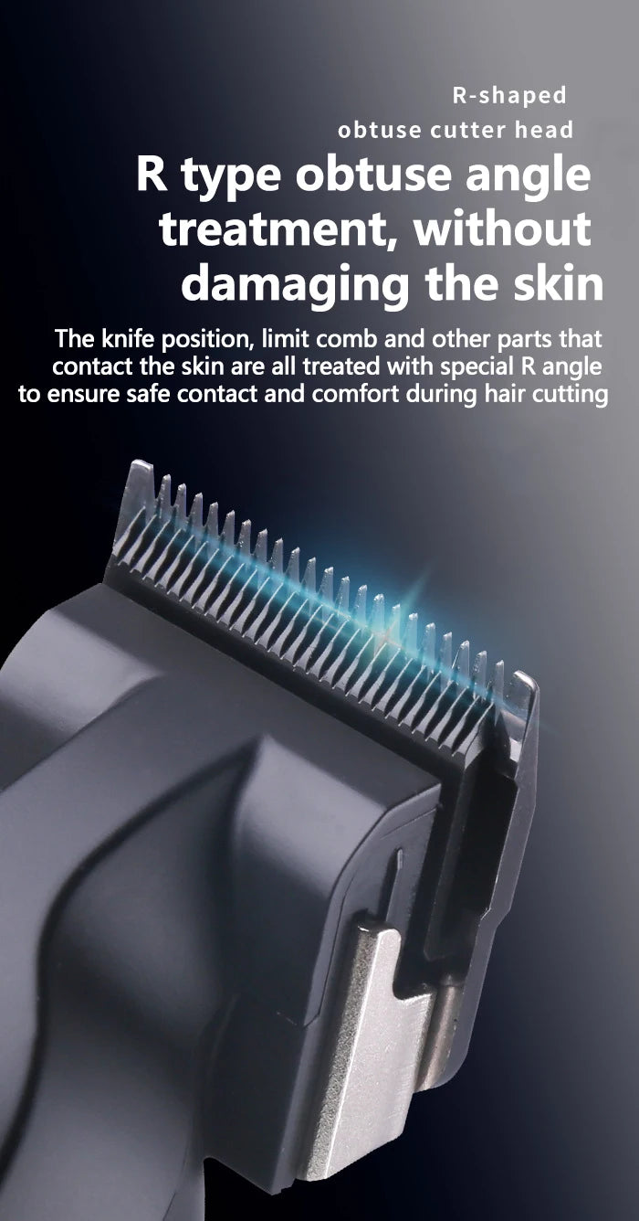 Kemei Professional Hair Clipper For Men Adjustable Hair Trimmer