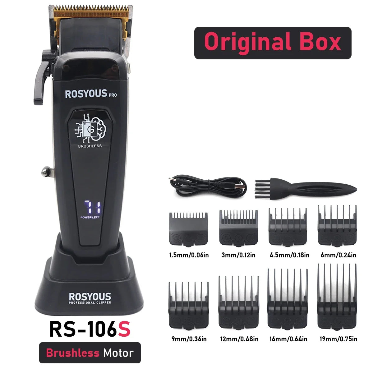 Professional Electric Hair Clipper 106 Hair Trimmer for Man