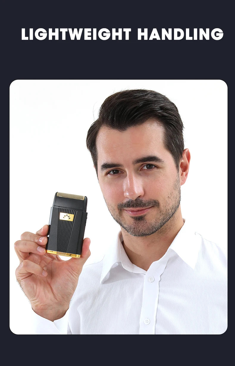 Xiaomi Youpin 2909 Small Single Foil Beard Shaver Put in Pocket
