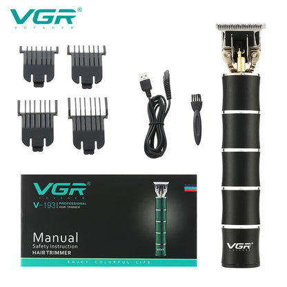 VGR Retro Metal Electric Hair Clipper Hair Trimmer V-193
