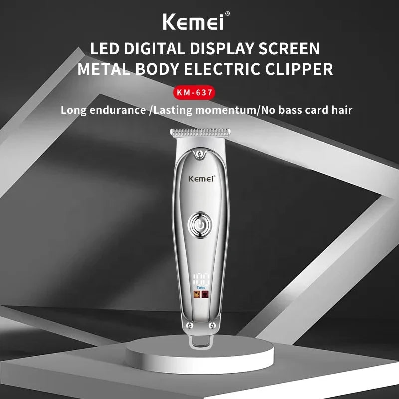 Kemei-637 Hair Trimmer For Men Beard Trimer