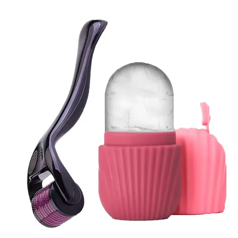 Ice Facial Roller Tool Skin Care Beauty Two-Piece Set Suitable