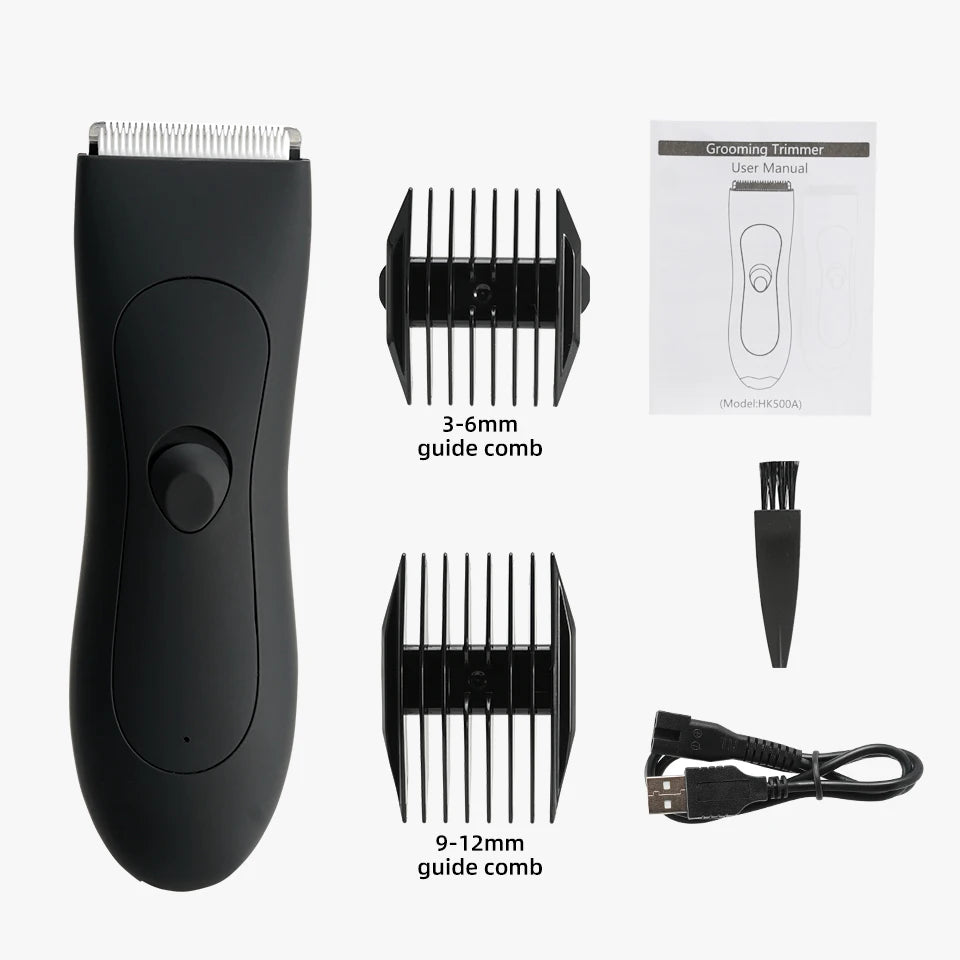 Mens Body Hair Trimmer and Women Lady Shaver Hair Removal Bikini Trimmer