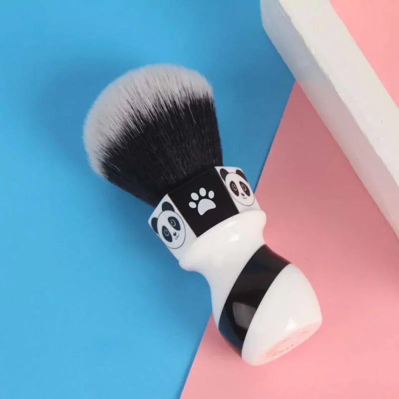 YAQI 24mm Panda Tuxedo Knot Men's Shaving Brush