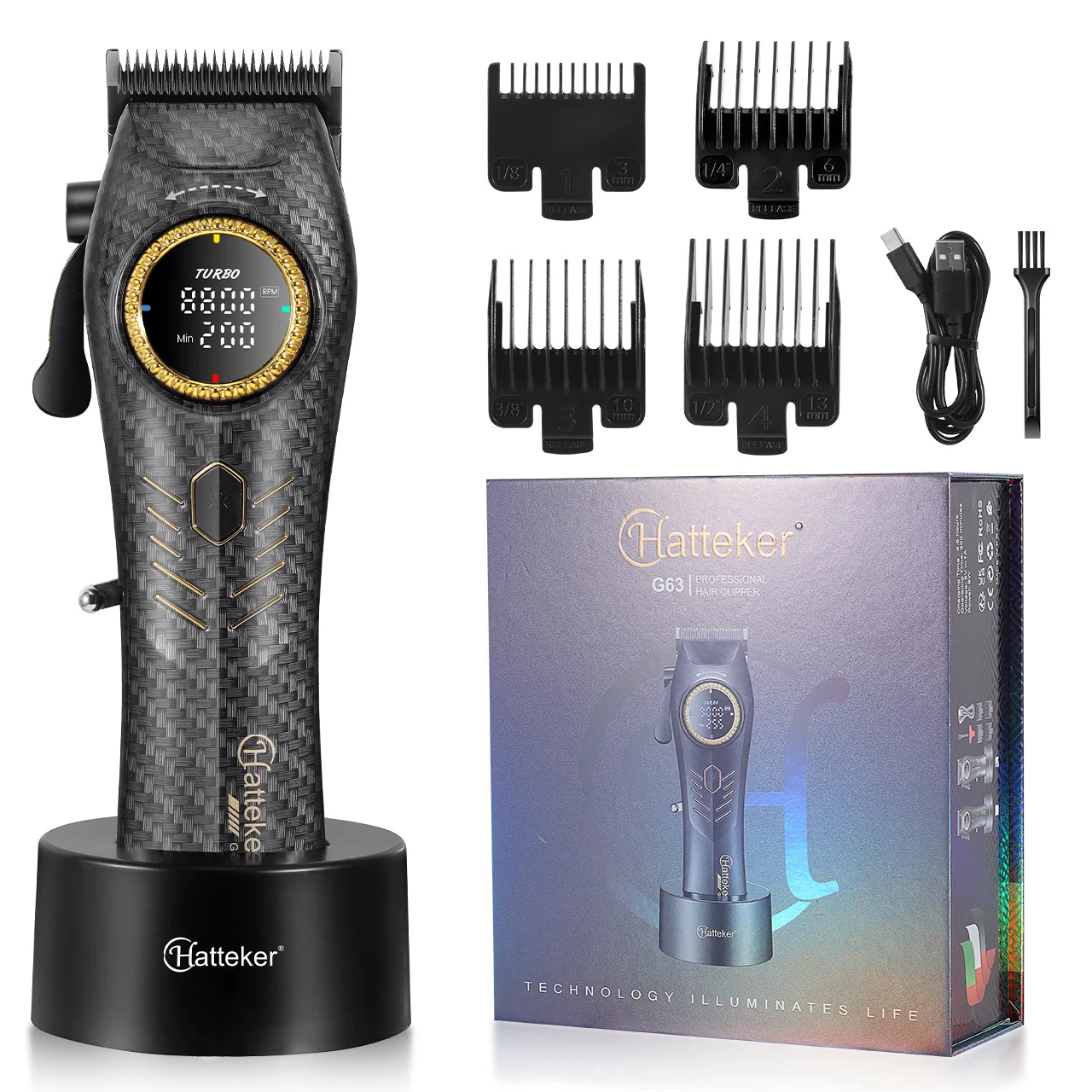 Professional Hair Cutting Machine Cordless Beard Trimmer