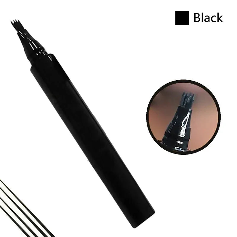 Waterproof Beard Pen Men Whisker Pencil Filler Pencil Brush