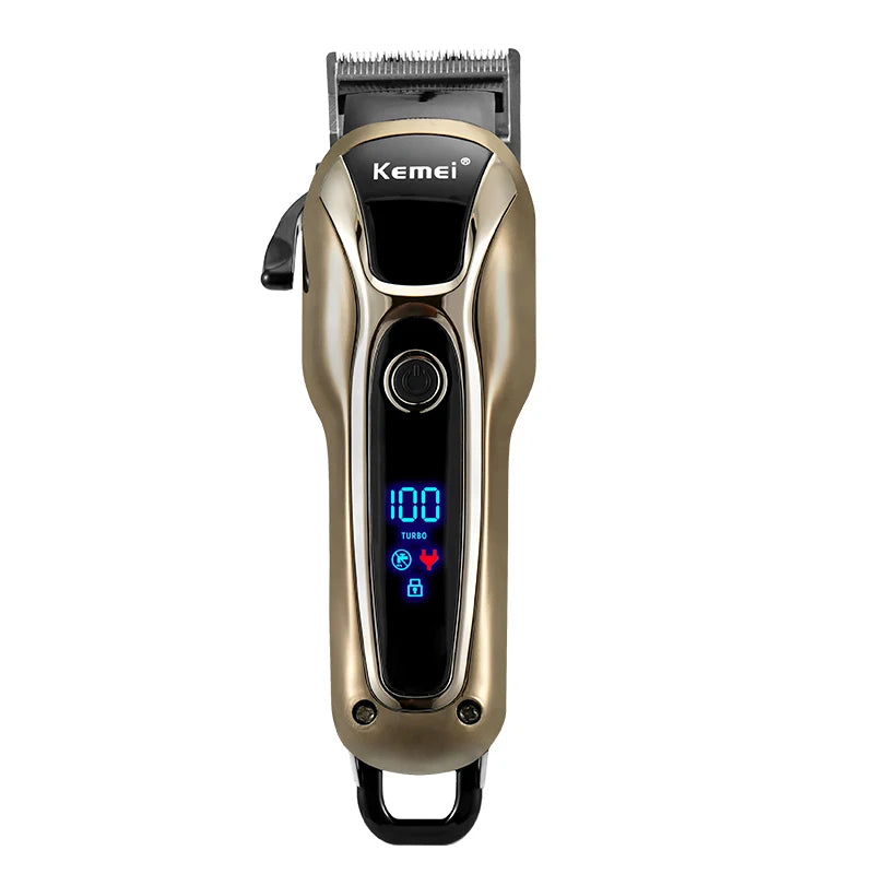 Professional Hair Trimmer Gold Clipper For Men Beard Trimmer