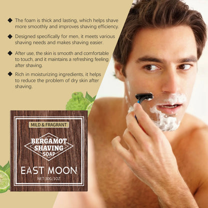Men Shaving Soap Rich Foam Smooth Glide Soothe