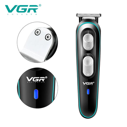 VGR  Professional Hair Clipper Men's Waterproof Hair Trimmer V-055