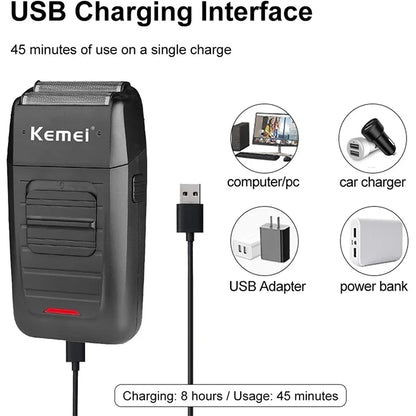 Kemei Professional Hair Clipper Kit Electric Shaver KM-2299 KM-1102