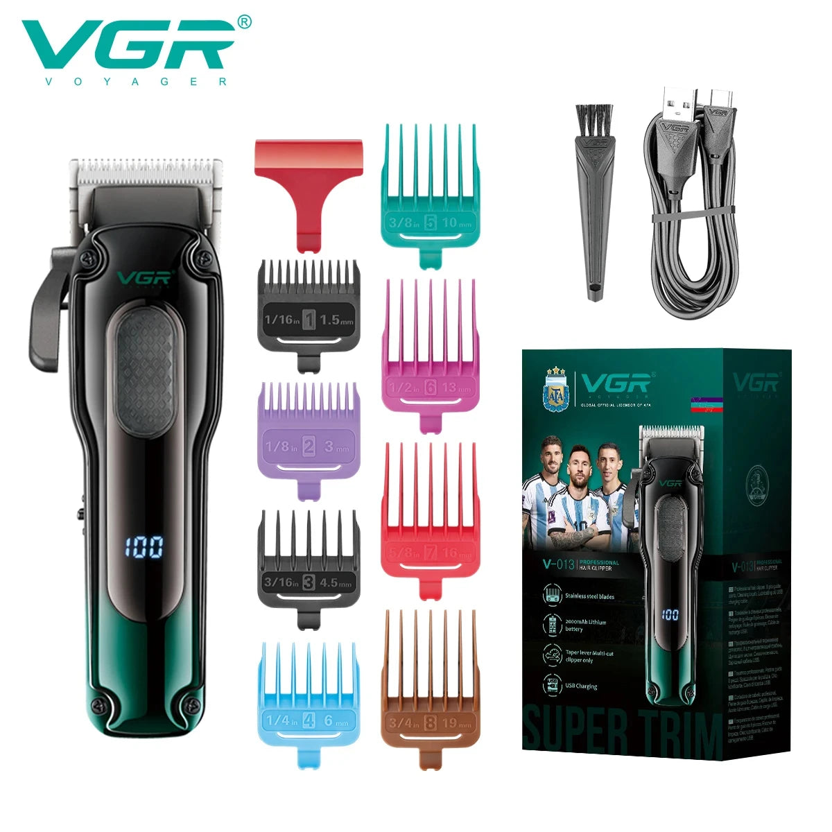 VGR V-013 professional electric clipper 6500 RPM