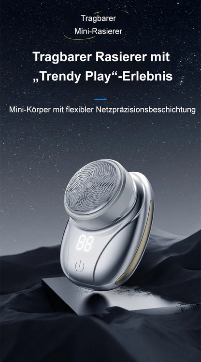 Portable rechargeable shaver full body washable shaver set