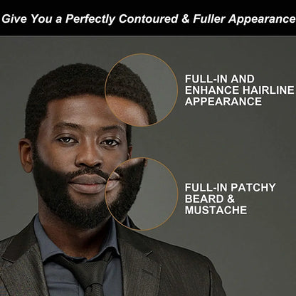 Waterproof Beard Pen Men Whisker Pencil Filler Pencil Brush