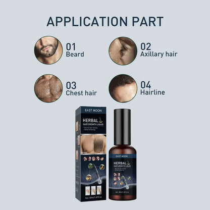 Hair Growth Serum Chest Body Hair Mustache Regrowth