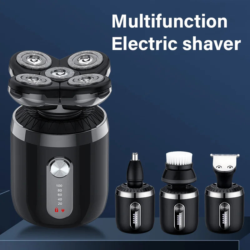 5D Bald Head Shaver 5 IN 1 Electric Shavers for Bald Men Kit