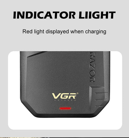 VGR Razor Rechargeable Shaver Professional Beard Trimmer V-375