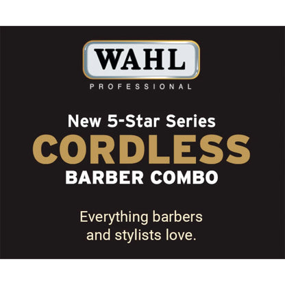 Wahl Professional 5 Stars Cordless Magic Clip T-Cut for Barbershop