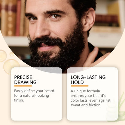 East Moon Man Black Beard Filler Pen Improving Enhancer