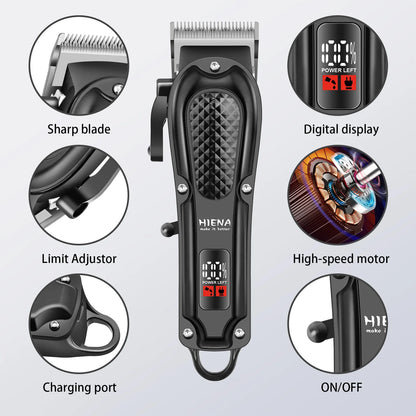 HIENA hair clipper Shaver Professional electric scissors for men