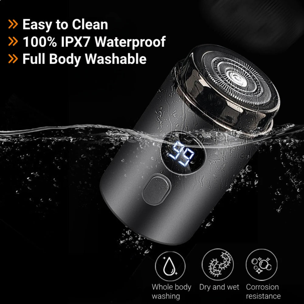 Men Electric Mini Shaver Rechargeable Type-c Charging  Razor