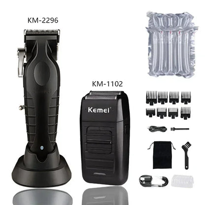 Kemei KM-2296 KM-2299 KM-1102 Professional Hair Clipper Kit