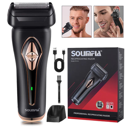 New Beard Shavers for Men Electric Razor Cordless FK-373