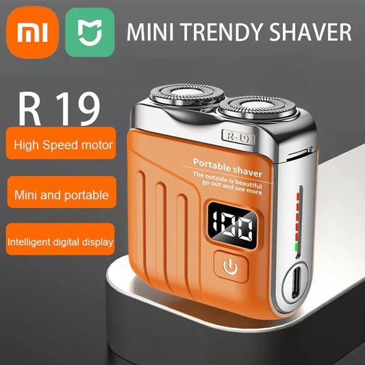 Xiaomi Electric Smart Shaver Mini Dual Blade Digital Display Shaver