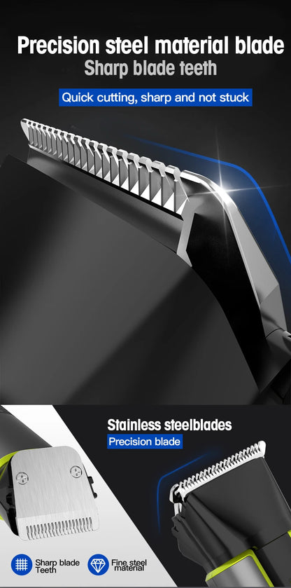 IRUIBEAUTY 4-in-1 Hair Trimmer Electric Hair Clipper IPX5