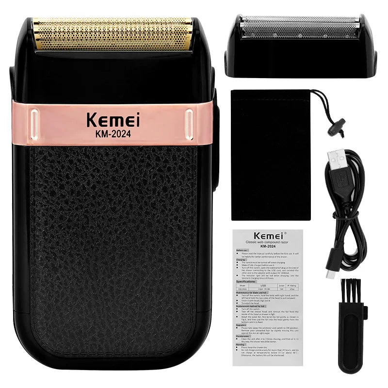 Professional Hair Trimmer Gold Clipper For Men Beard Trimmer