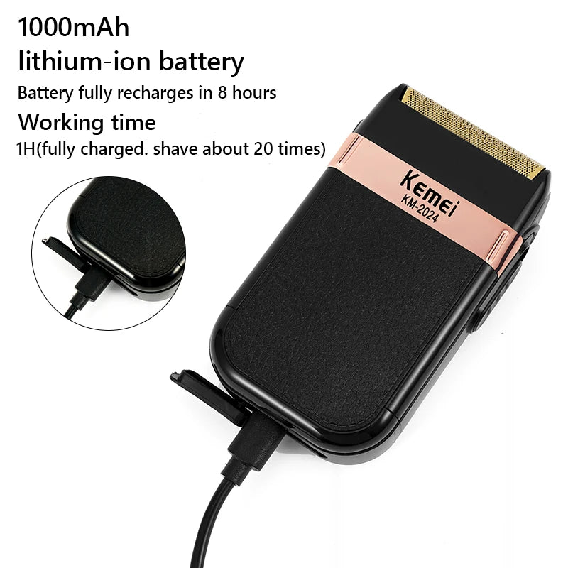 Professional Hair Trimmer Gold Clipper For Men Beard Trimmer