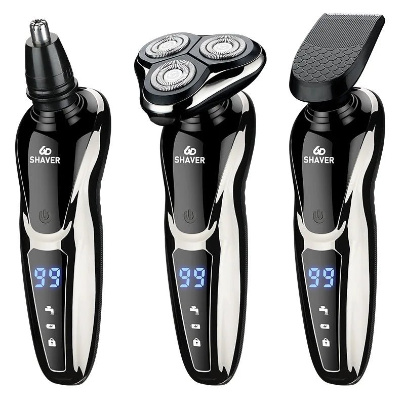 Thiree in one The new shaver LCD digital display