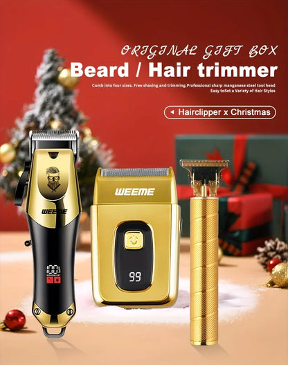 USB rechargeable Barber T-type blade trimmer and reciprocator