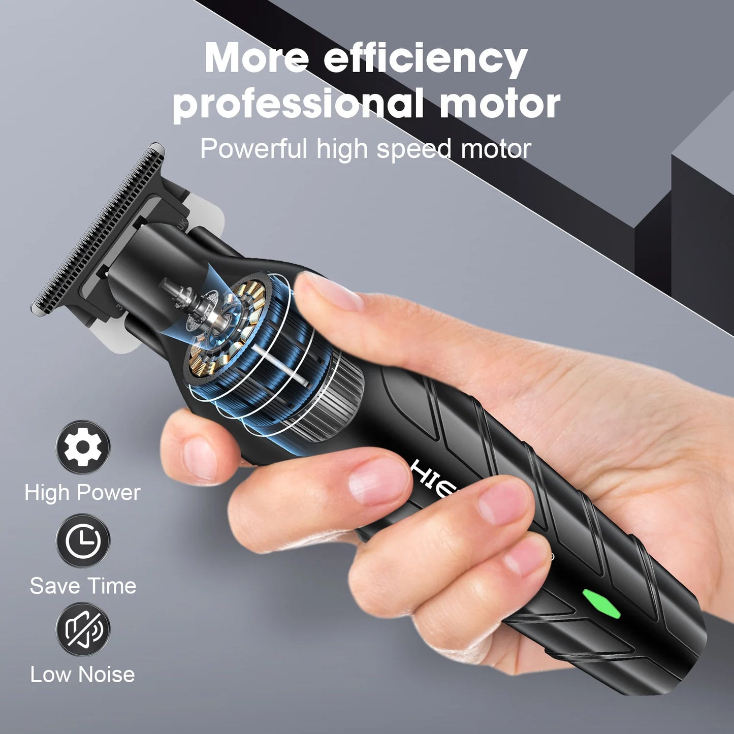 hiena 212 Professional Hair Cutter Mans Hair Clipper Set