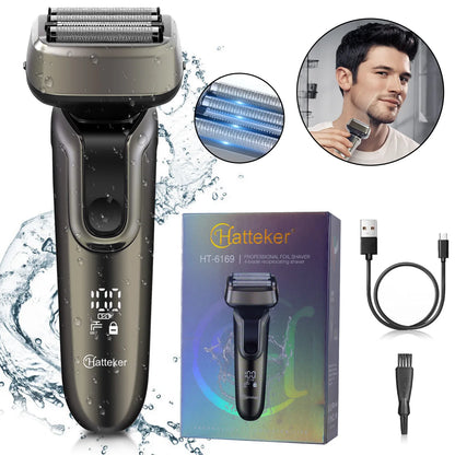 5-D Reciprocating Shaver for Men with LCD Digital Display