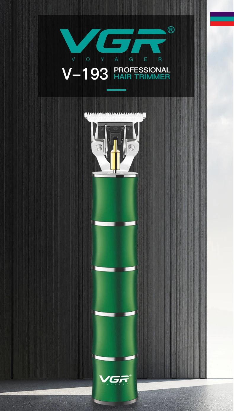 VGR Retro Metal Electric Hair Clipper Hair Trimmer V-193