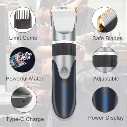Hair Trimmer Clipper For Man Electric With Limit Comb