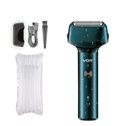 VGR 3 Blades Professional Electric Shaver For Men V-371