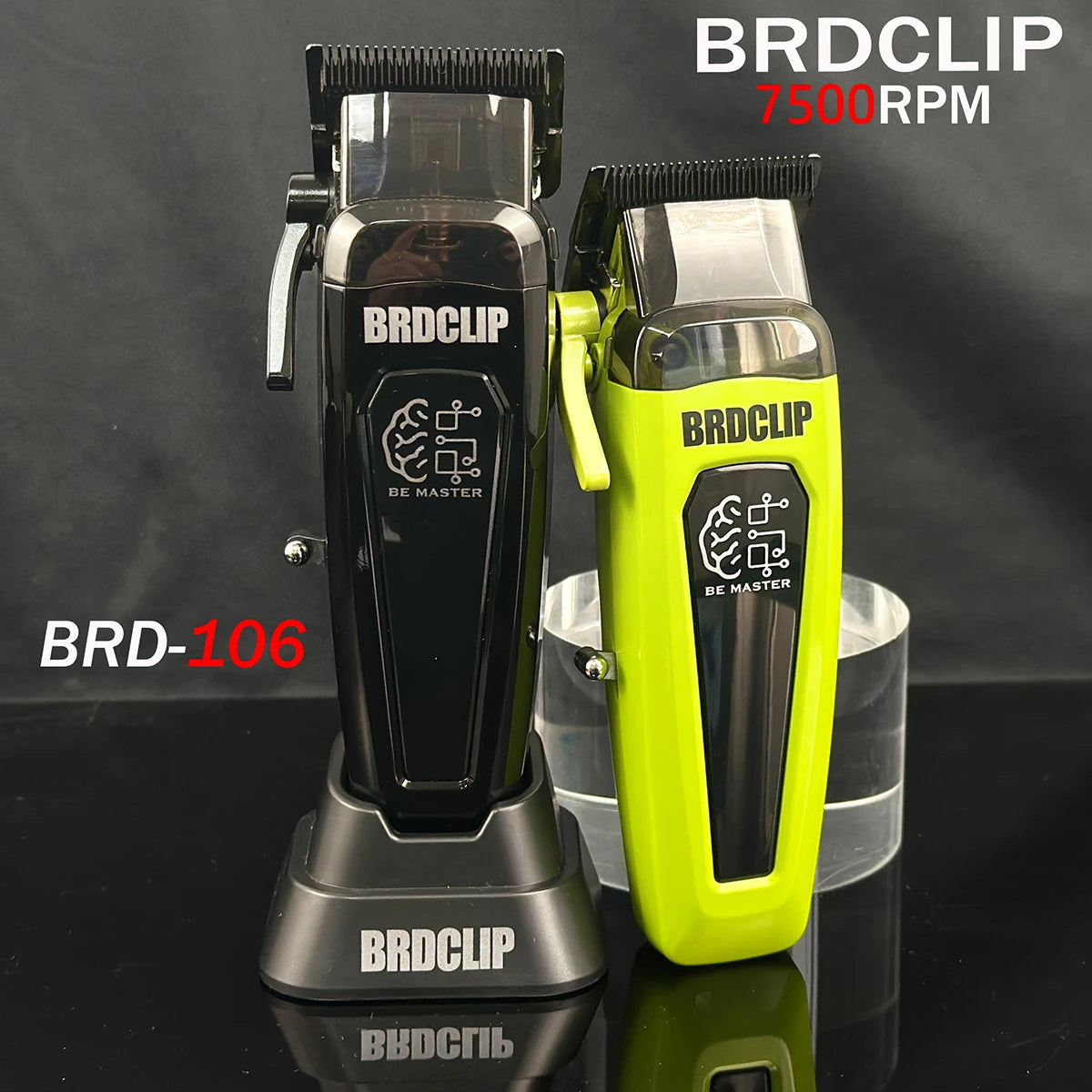 BRD-106 7500RPM Professional Men's Hair Clipper