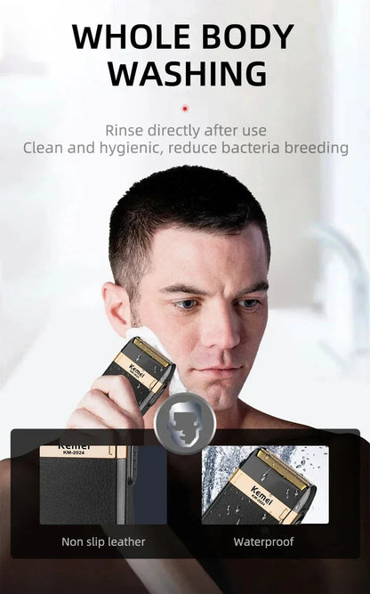 Kemei Hair Clipper Electric Hair Trimmer for Men Electric Shaver