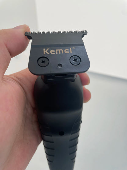 Kemei 2299 Barber Cordless Hair Trimmer 0mm Zero Gapped Carving Clipper