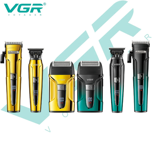 VGR V-694 3-in-1 Hair Trimming Set Professional High end Hair Clipper