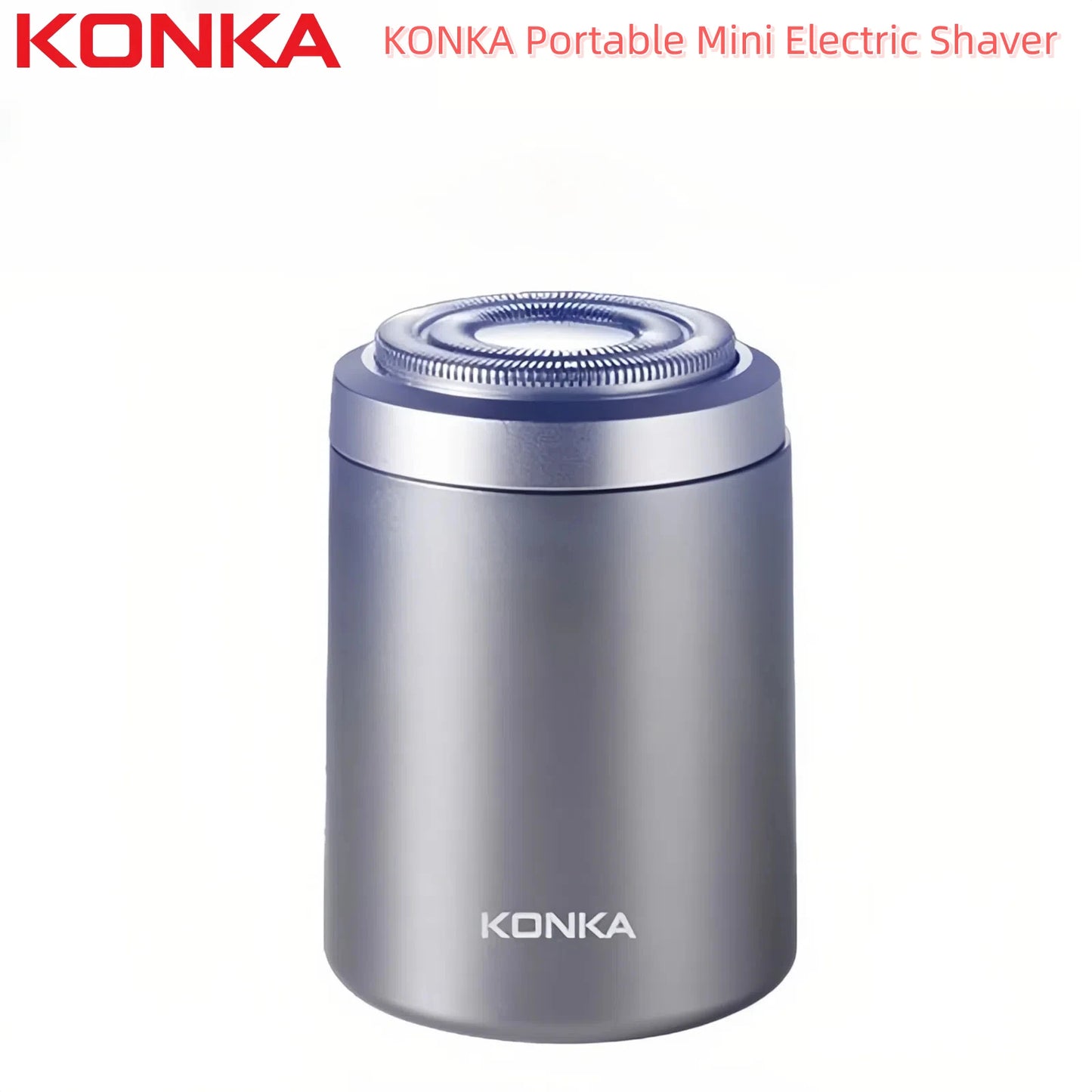 KONKA Portable Mini Electric Shaver For Travel Beard Razor